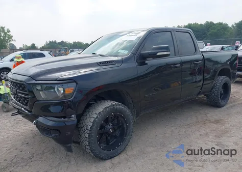 2022 Ram 1500 Big Horn 4X4 6'4 Box from USA, damaged, VIN 1C6SRFBT0NN163046